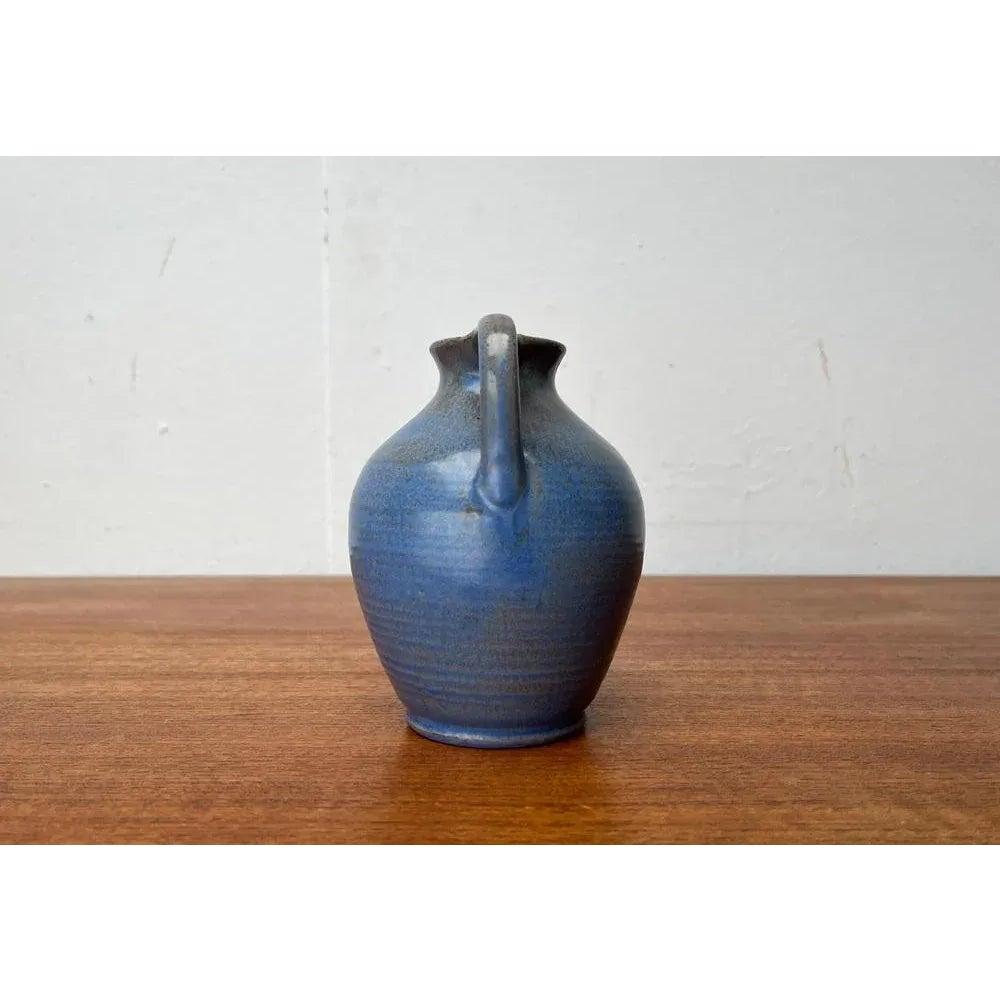 Minimalismo Vaso a caraffa in Studio Pottery tedesco Art Deco di Kurt Feuerriegel in vendita