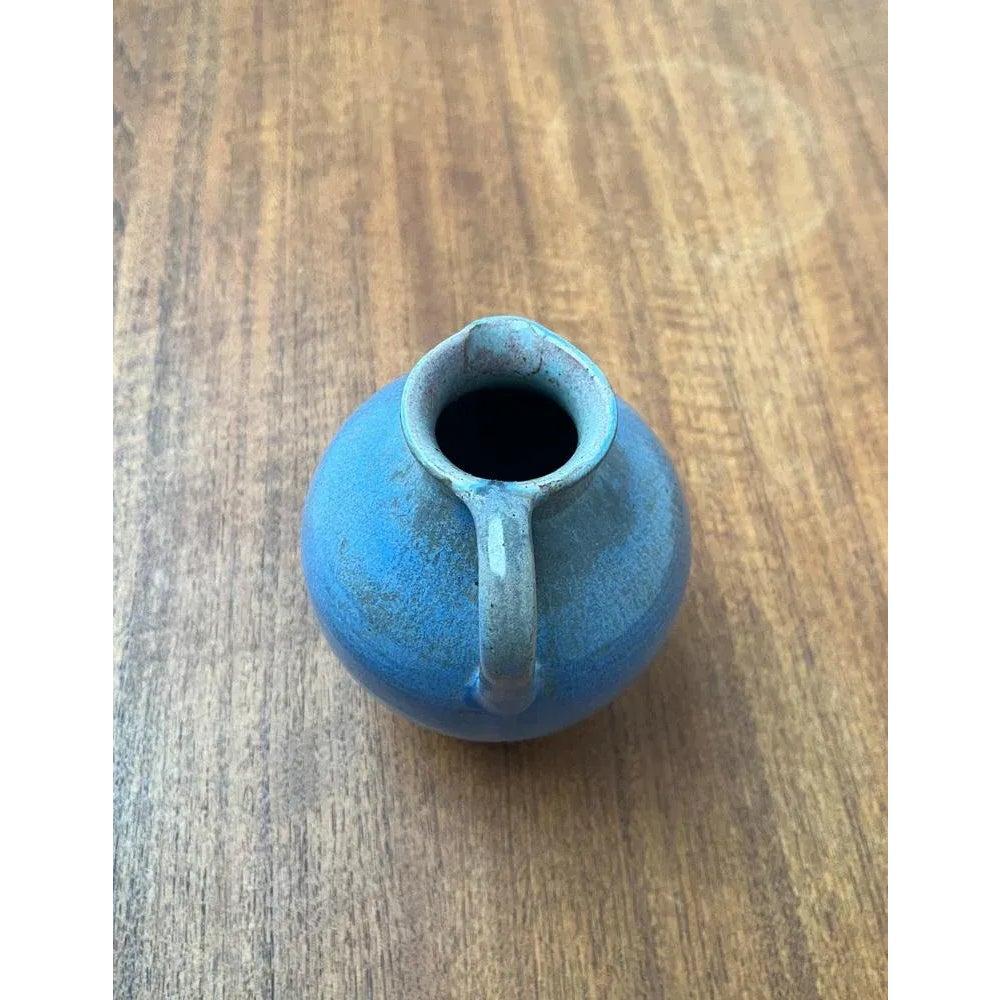 Vaso a caraffa in Studio Pottery tedesco Art Deco di Kurt Feuerriegel in vendita 2