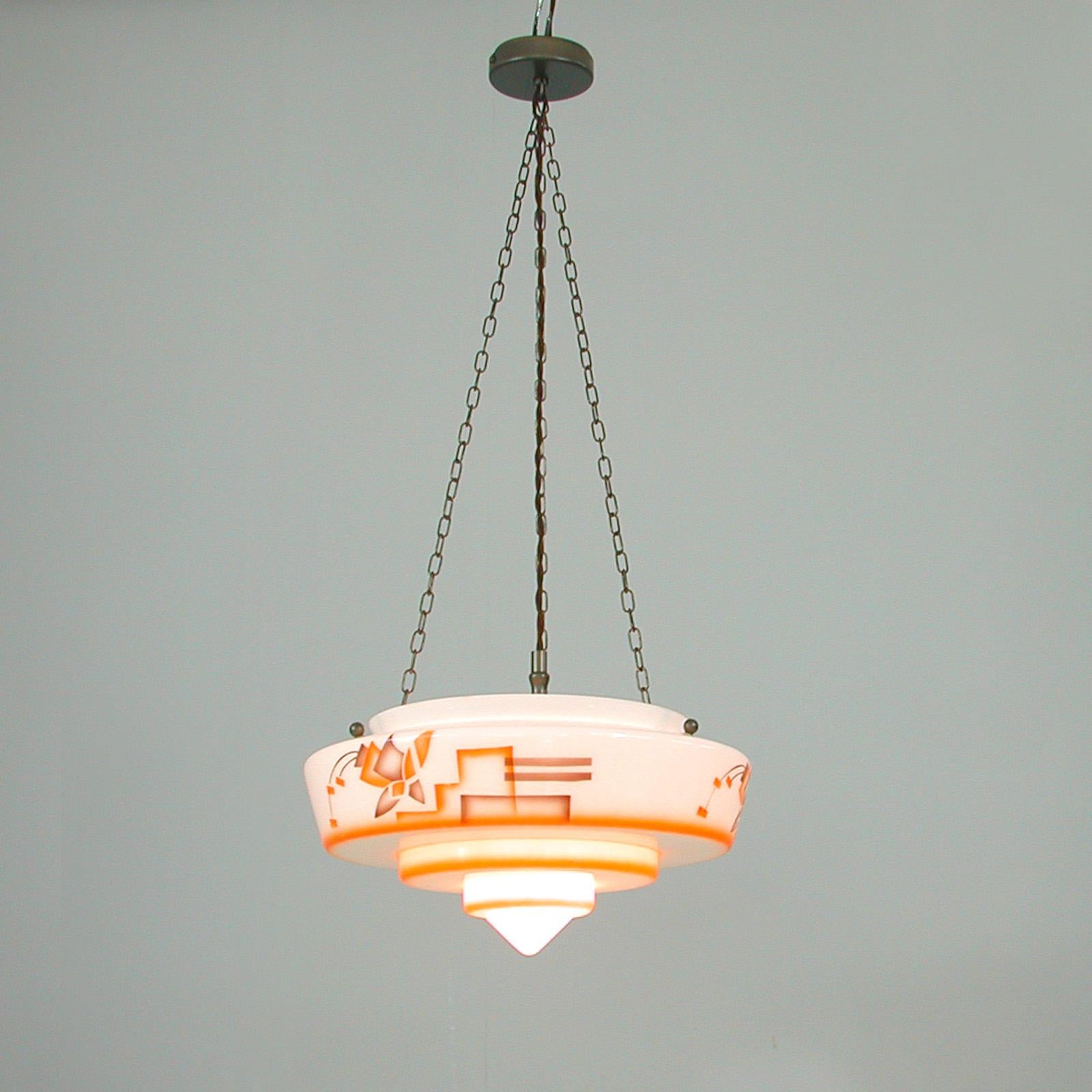 1930s ceiling light shades