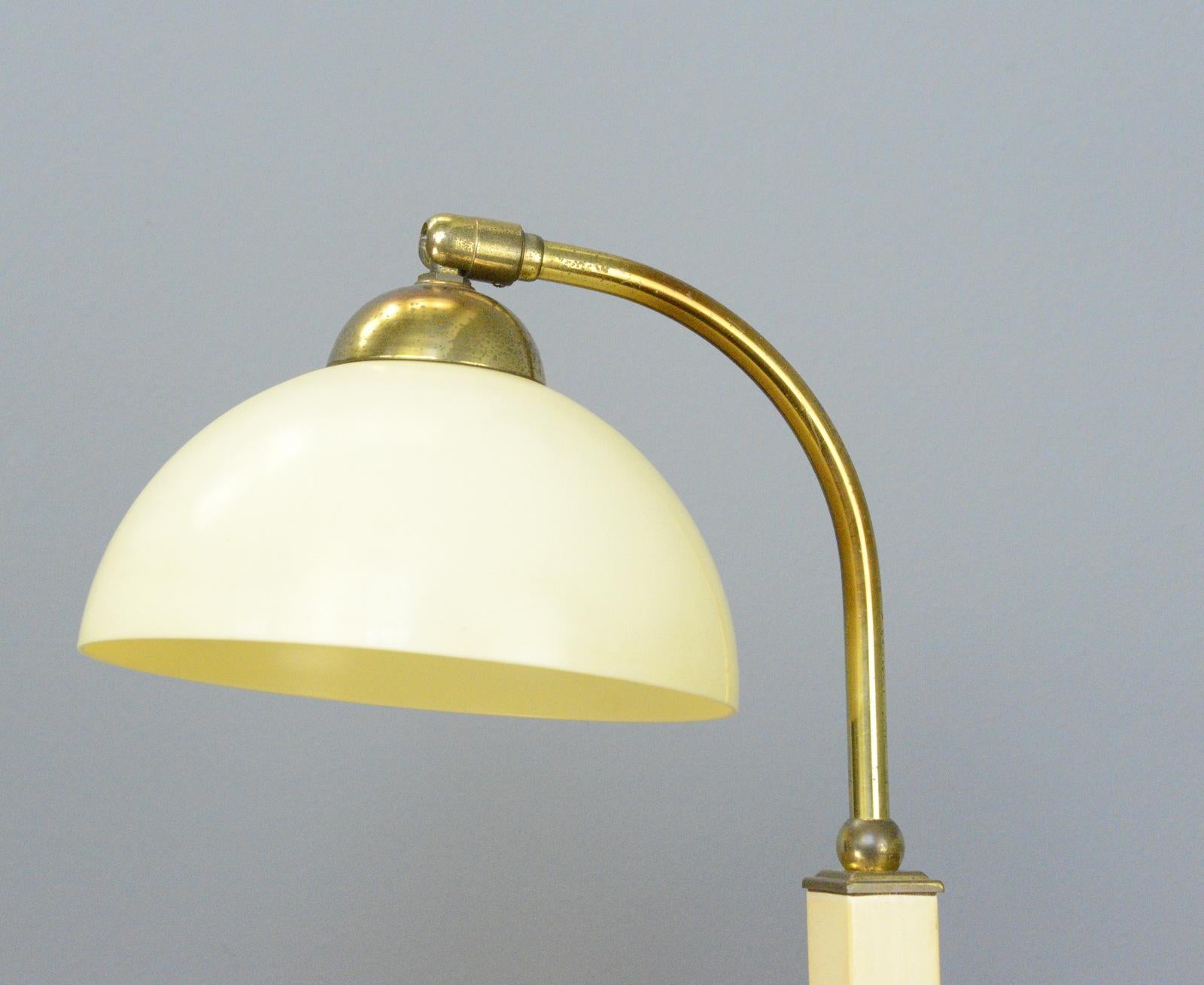 Lampe de table Art déco allemande, circa années 1920 en vente 2