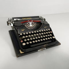 German art deco typewriter Continental by Wanderer-Werke A.G. Chemnitz, 1930s