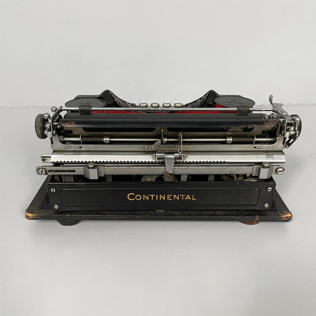 Máquina de escribir alemana Continental Art Deco de Wanderer-Werke A.G. Chemnitz, años 30 en venta 1