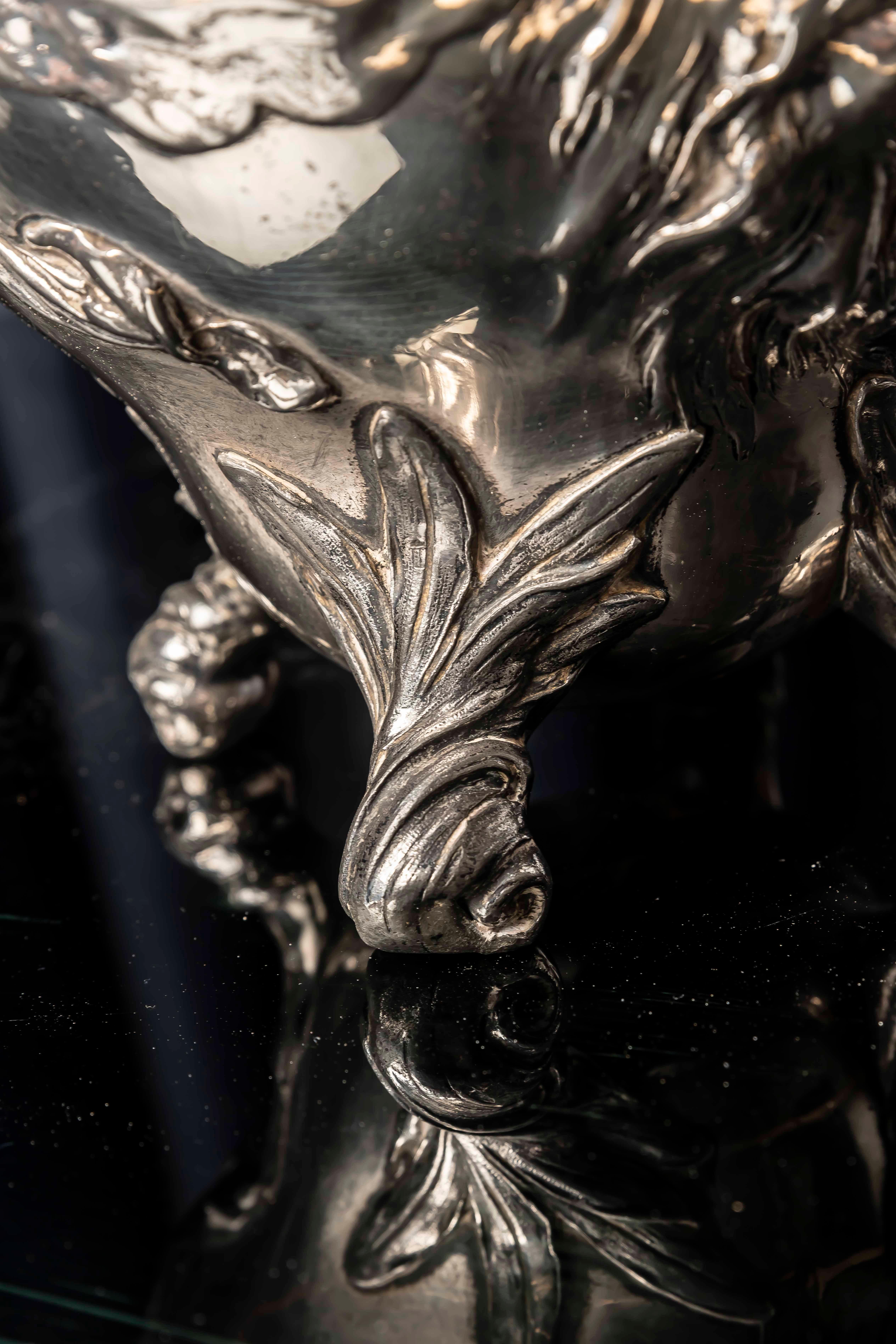 Deutscher Jugendstil Bacchus Sektkühler (Art nouveau) im Angebot