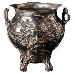 German Art Nouveau Bacchus Champagne Cooler