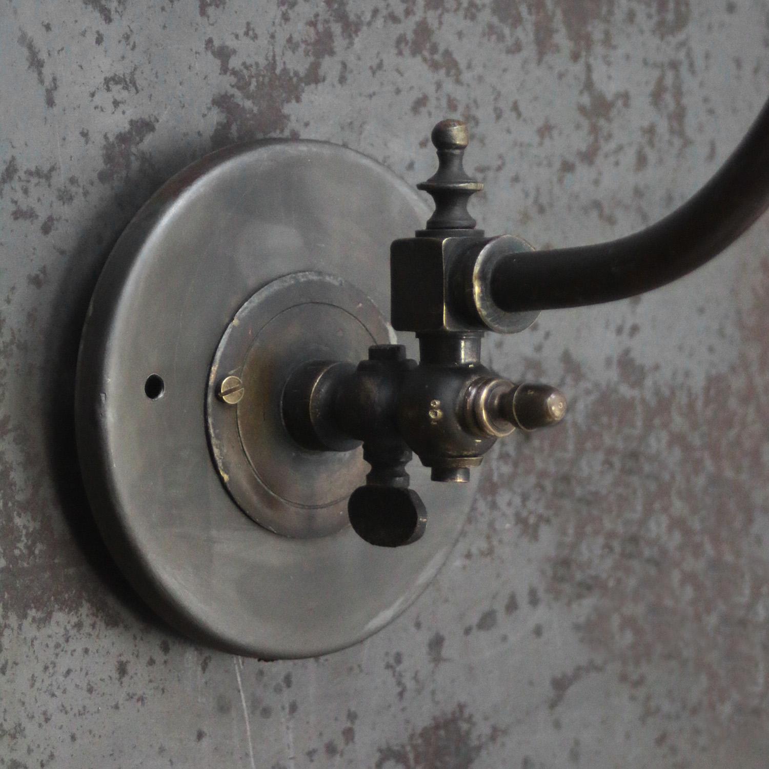 German Art Nouveau Opaline Glass Sconce Wall Lamp 1910 For Sale 4