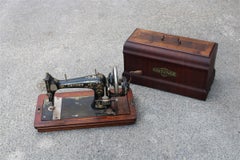 Deutsches Jugendstil-Porzellan- Nähmaschine 1890 GRITZNER Deutschland