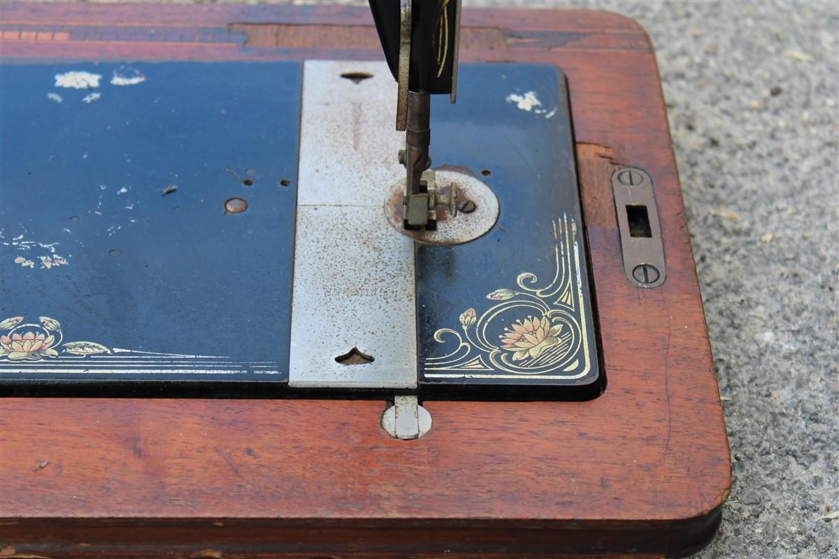 German Art Nouveau Portable Sewing Machine 1890 GRITZNER Germany  For Sale 13