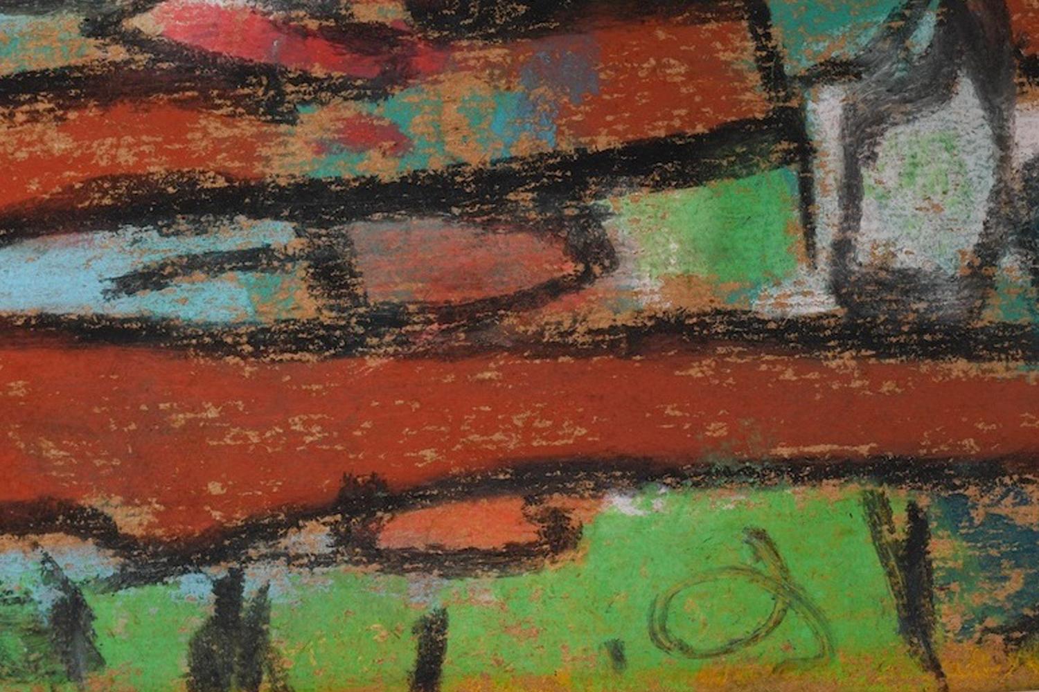 Glass German Artist Oil Pastel 