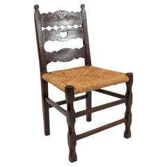 German Arts and Crafts Chair Model No. 21 by Frido Witte, around 1908
