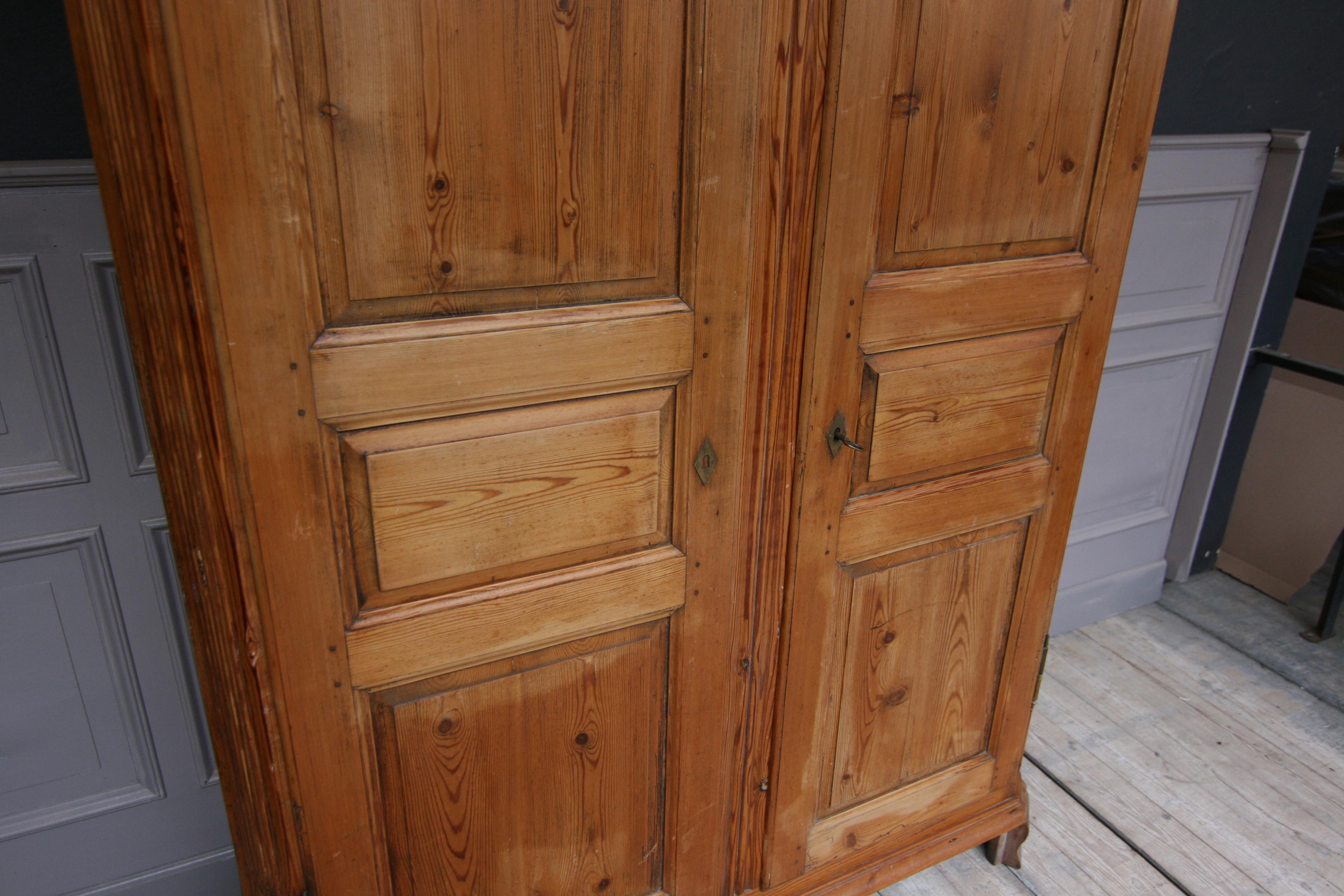 German Baroque Cabinet Made of Pine 11