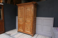 German Baroque Cabinet Made of Pine