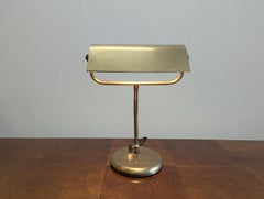 German Bauhaus Adjustable Bankers Lamp attributed Midgard
