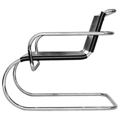 German Bauhaus Leather Chair by Franco Albini for Tecta, 1933