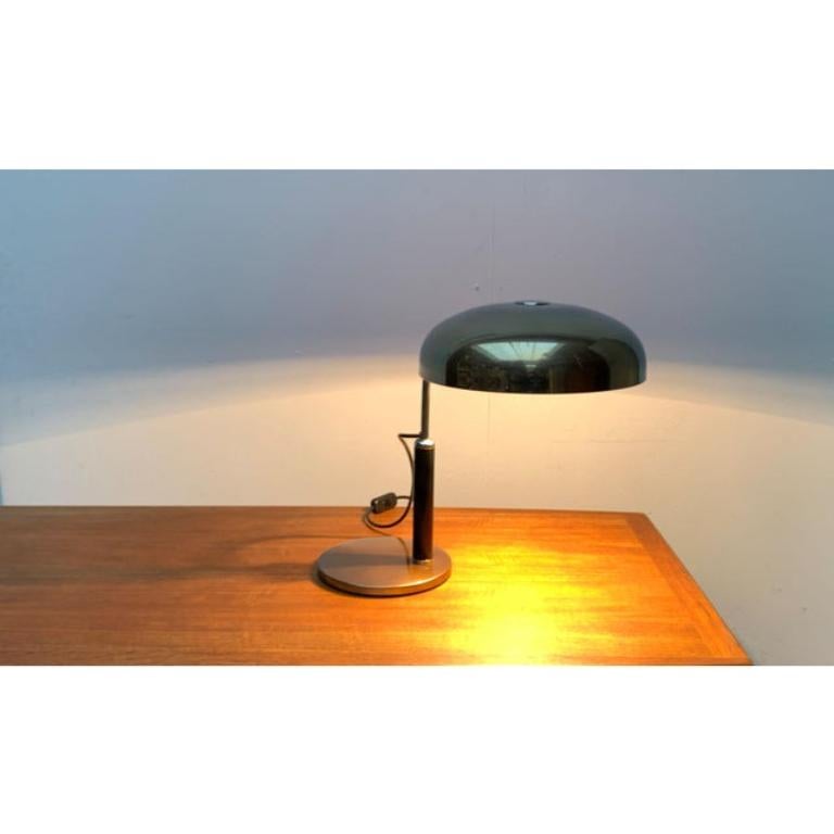 Allemand Lampe de table pivotante du Bauhaus allemand Hala, années 1930 en vente