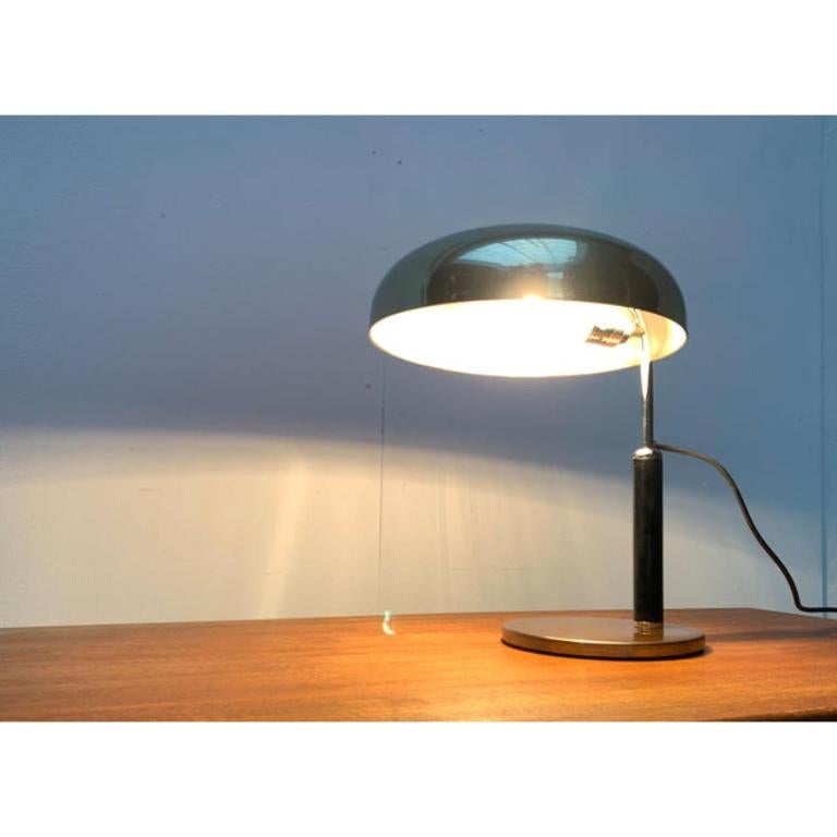 Lampe de table pivotante du Bauhaus allemand Hala, années 1930 en vente 2