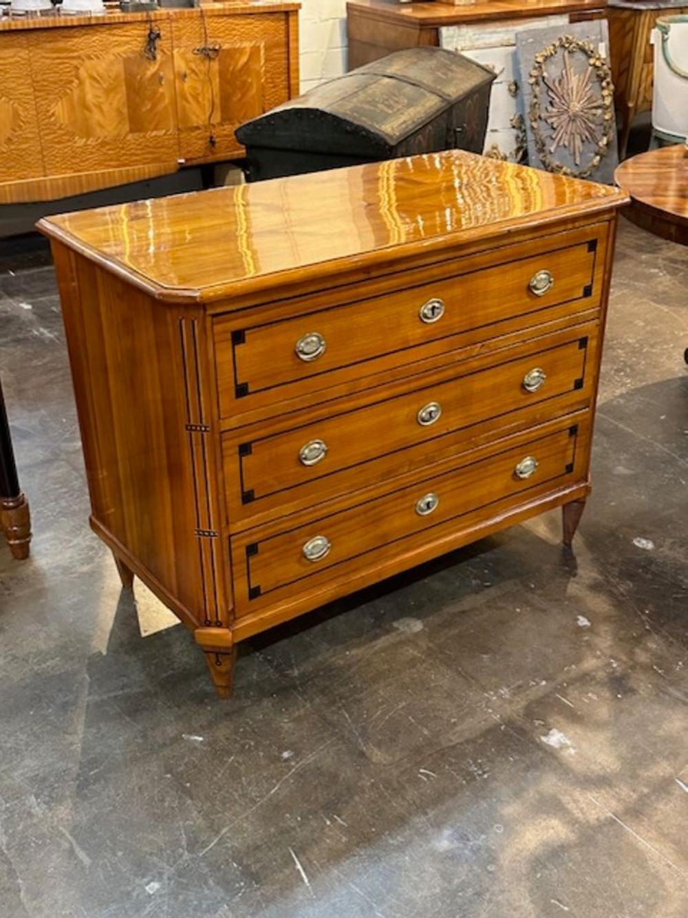 German Biedermeier Commode For Sale 5