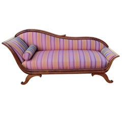 German Biedermeier Period Chaise Longue