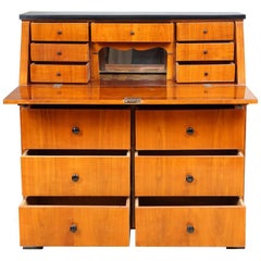 German Biedermeier Secretaire in Cherry, circa 1820