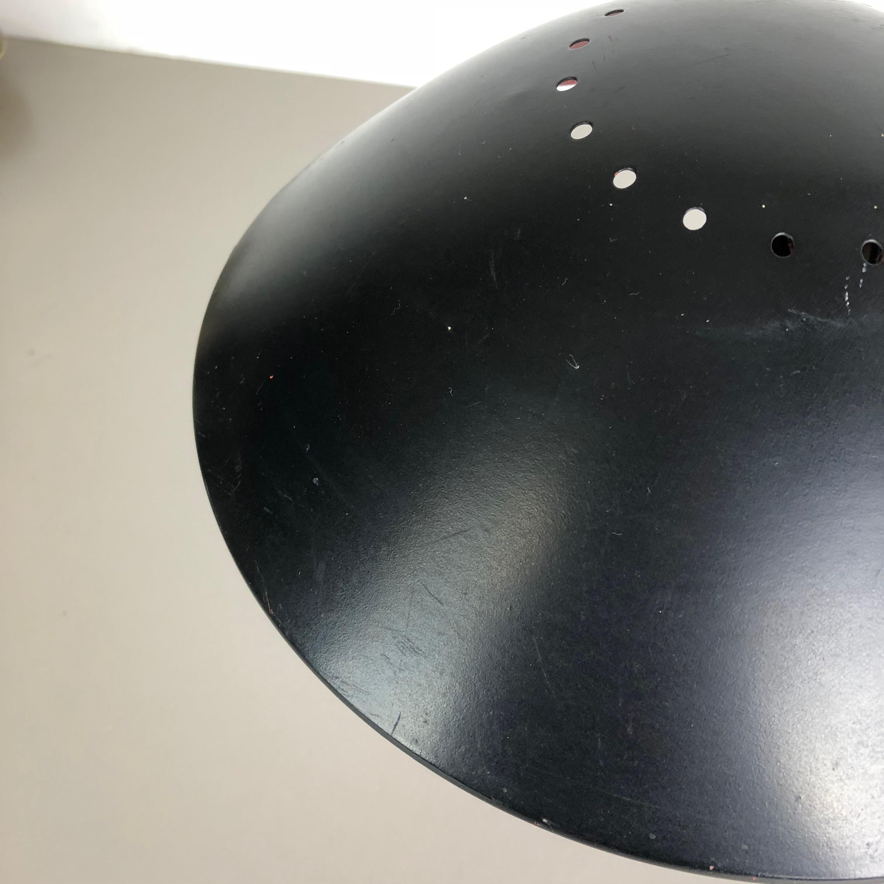 German Black Kaiser Idell 6840 Bauhaus Desk Light Christian Dell, Germany, 1950s For Sale 1