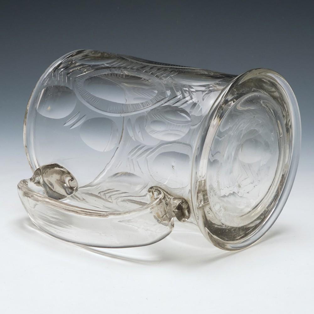 German / Bohemian Glass Tankard, 1775-1800 For Sale 2
