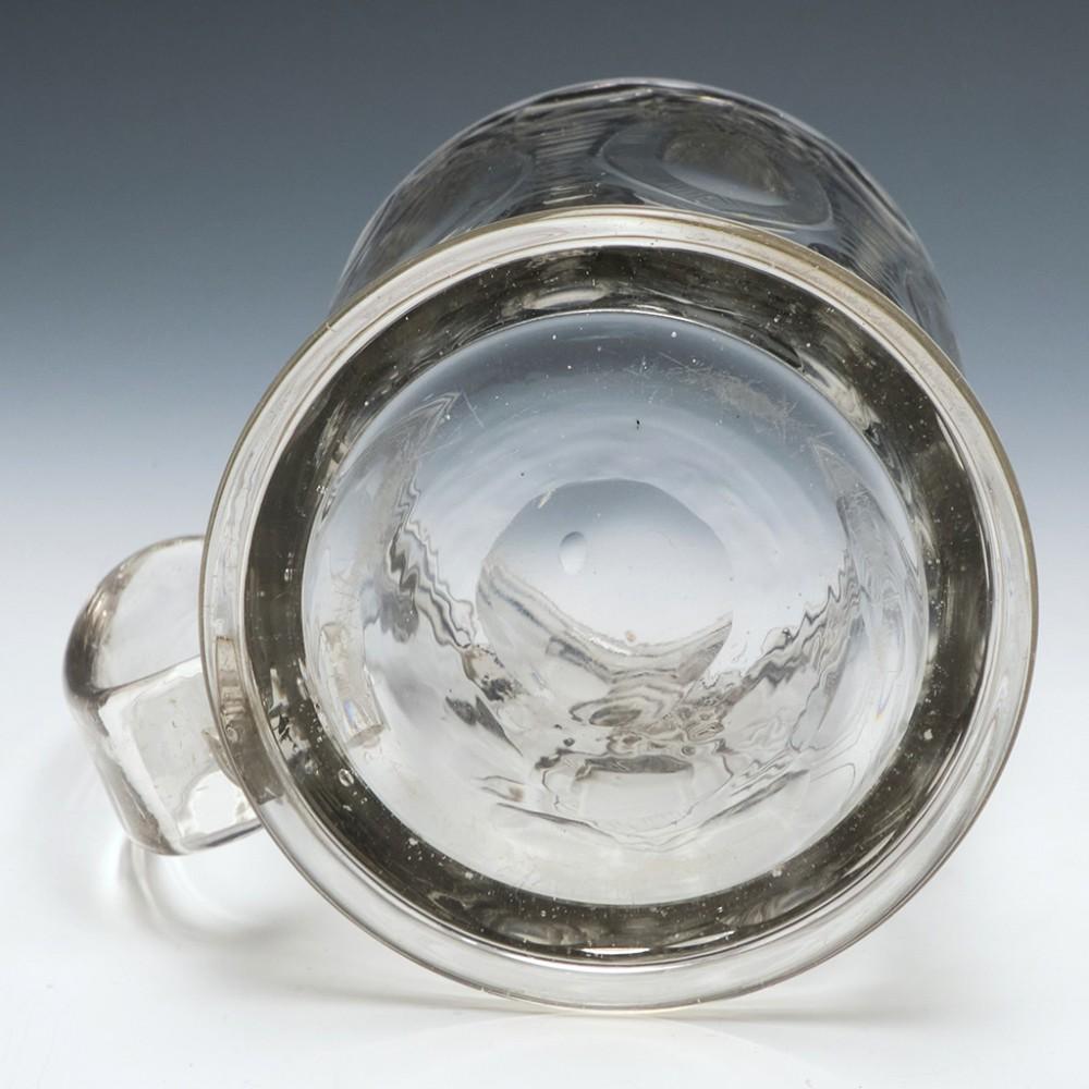 German / Bohemian Glass Tankard, 1775-1800 For Sale 4
