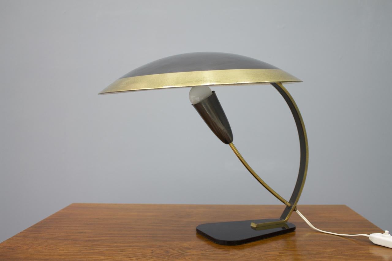 German Brass Table Lamp, 1950s 1