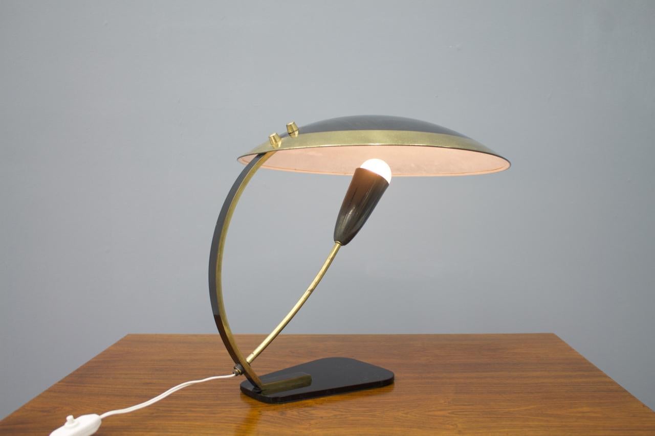 German Brass Table Lamp, 1950s 2