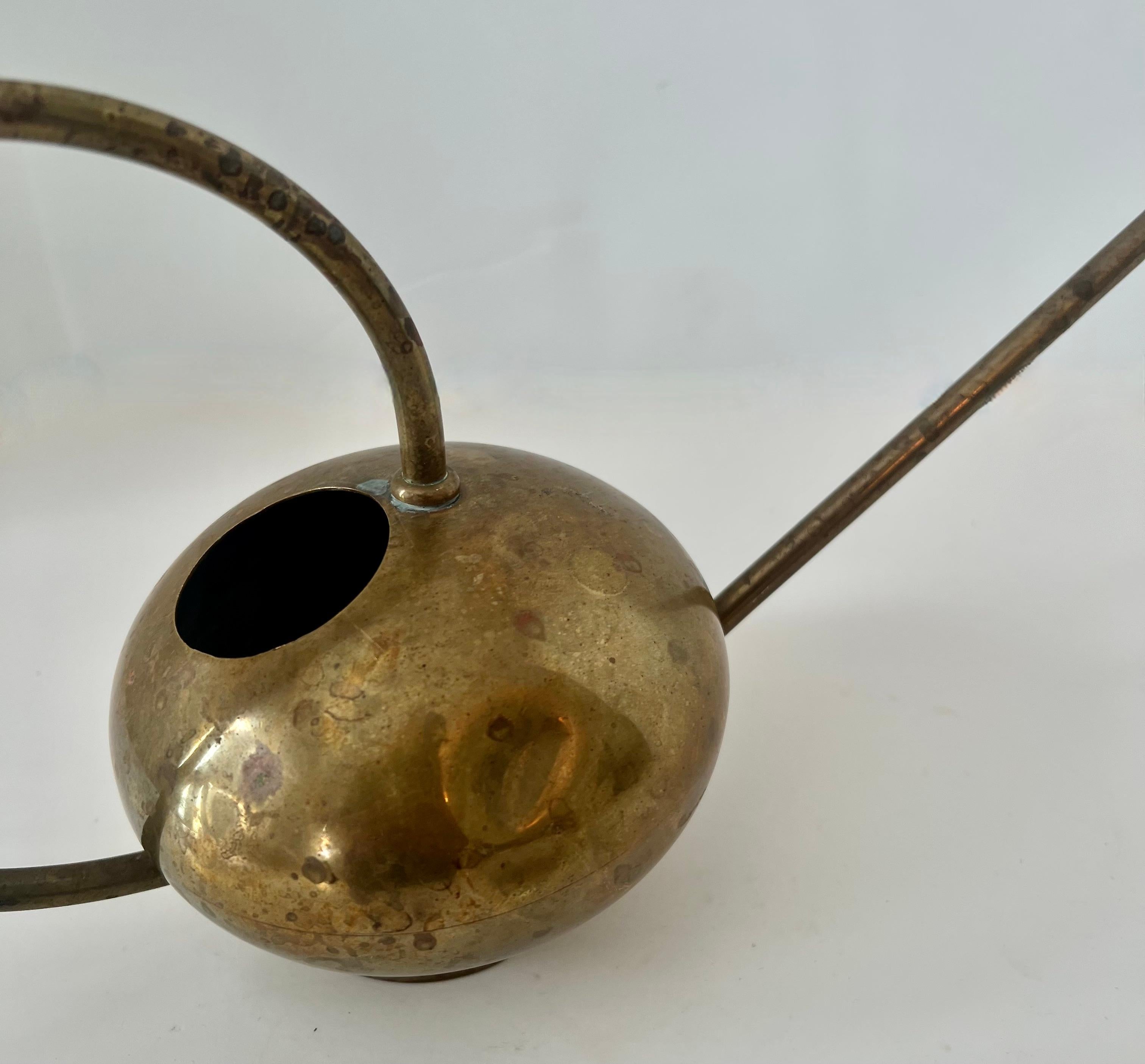 German Brass Watering or Lamp Oil Can For Sale 1
