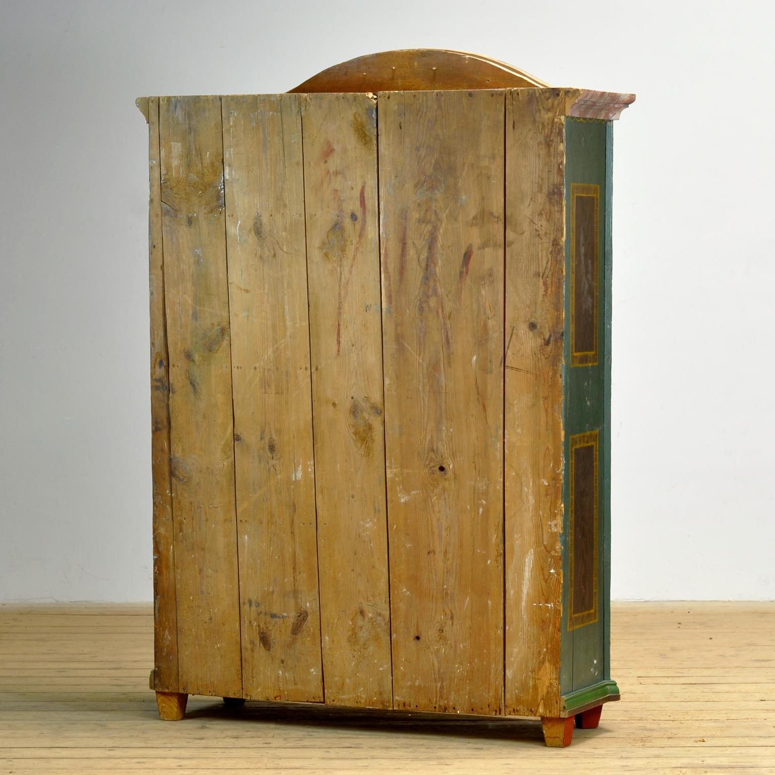 Armoire de mariage allemande, datée de 1852 en vente 11