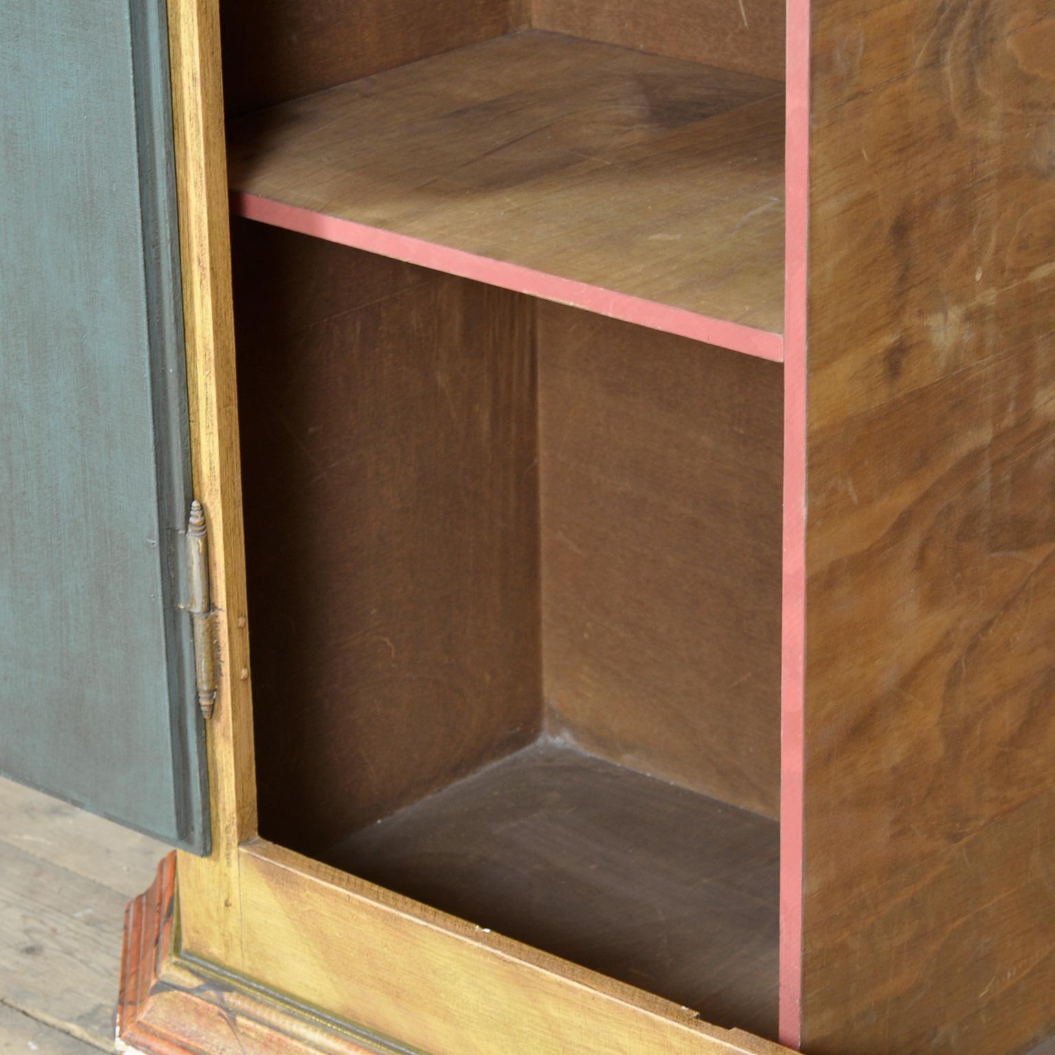 Pine German bridal cabinet For Sale