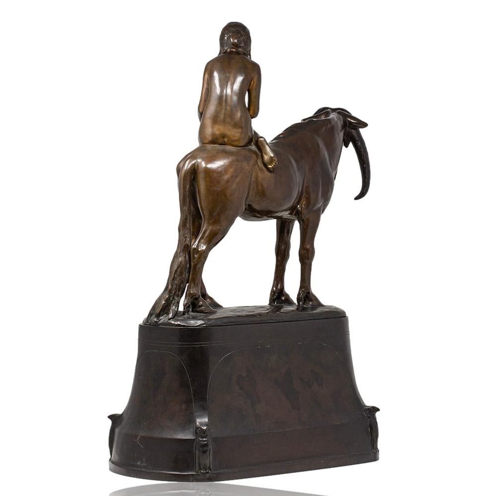 20th Century German Bronze The Abduction of Europa by Hermann Haase