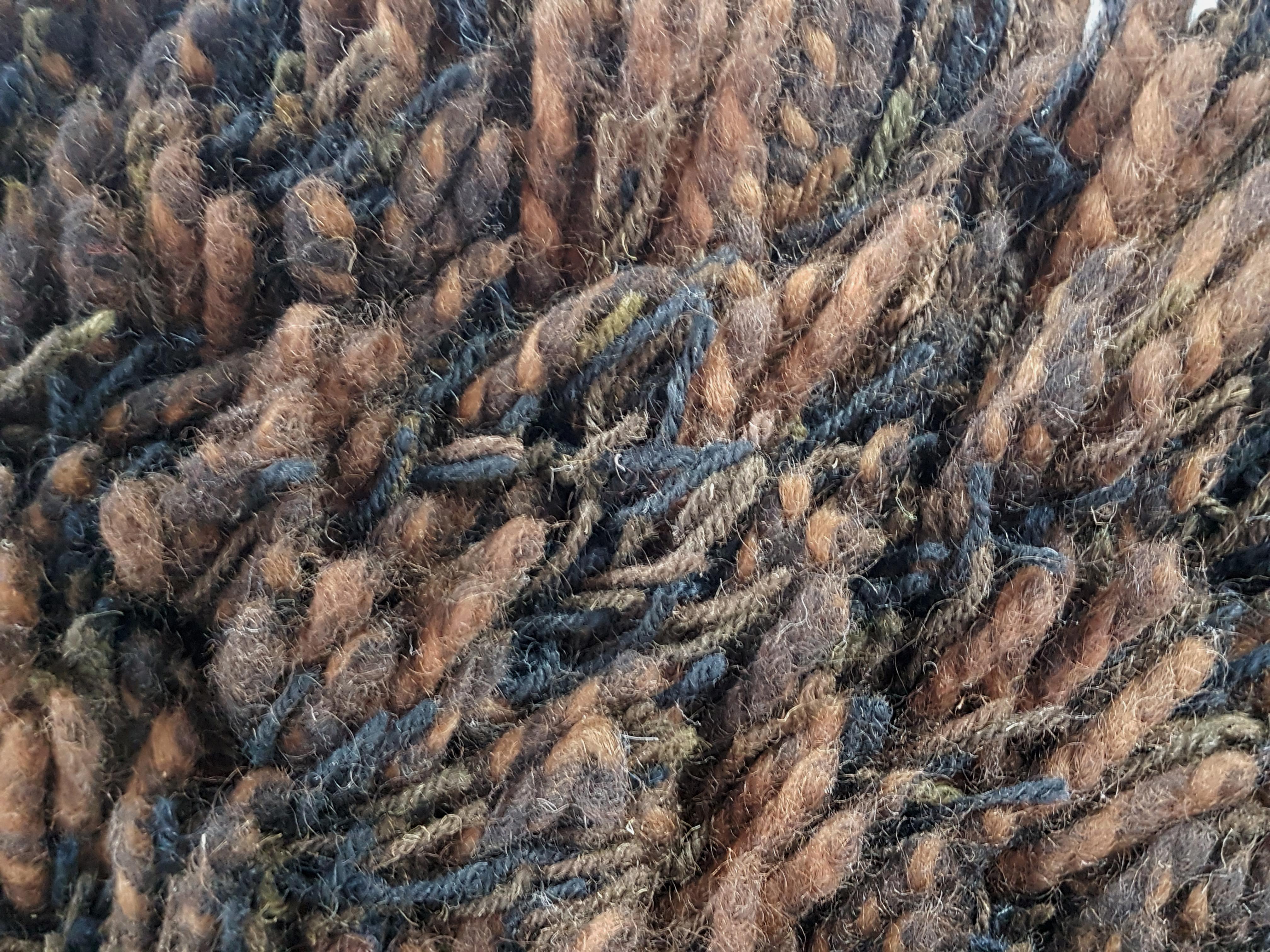 Fin du 20e siècle Tapis allemand brun 100% laine des années 1970 par Desso en vente