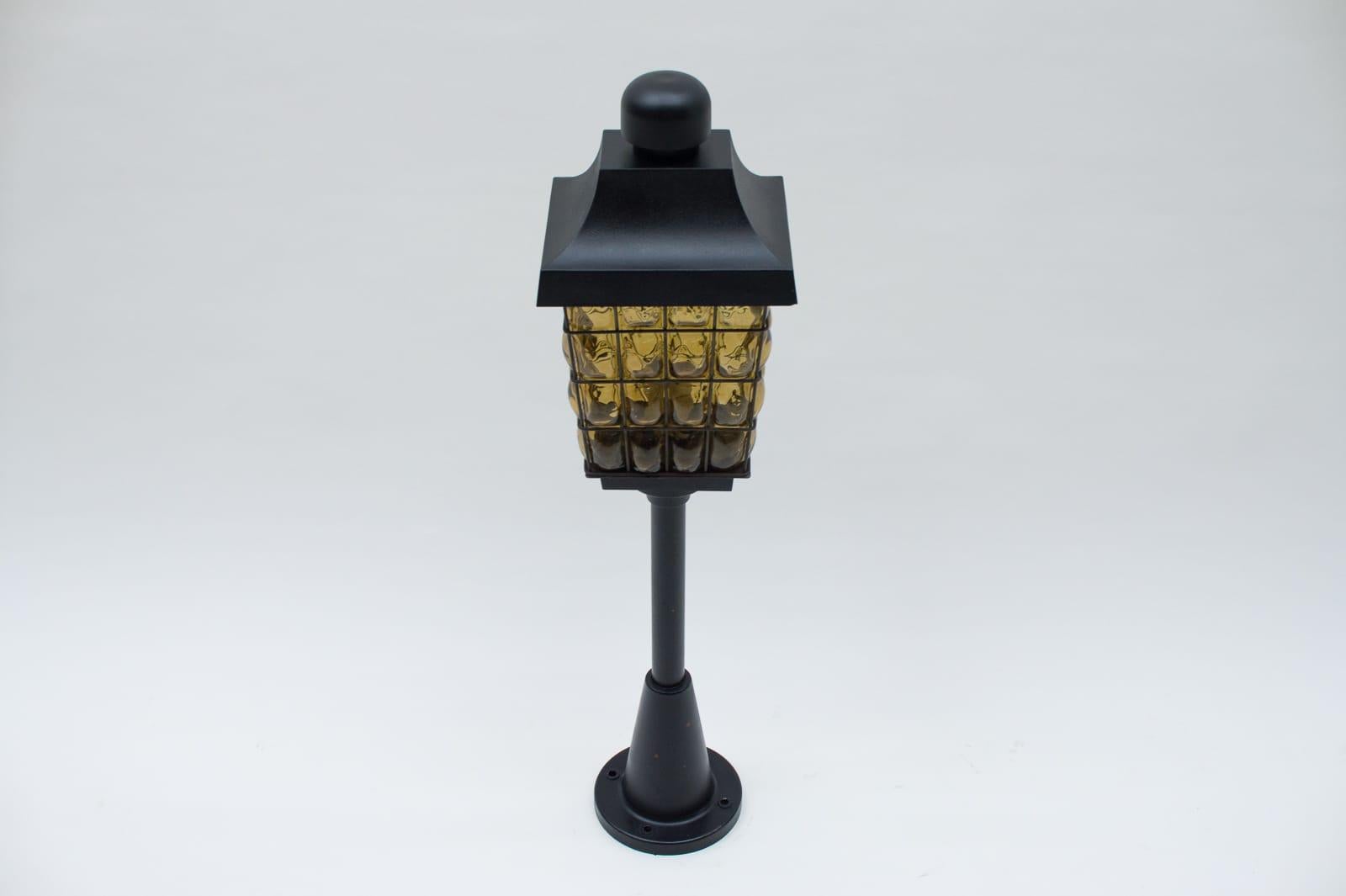 Mid-Century Modern German Bubble Glass Outdoor Light by Hofmeister, 1960s For Sale