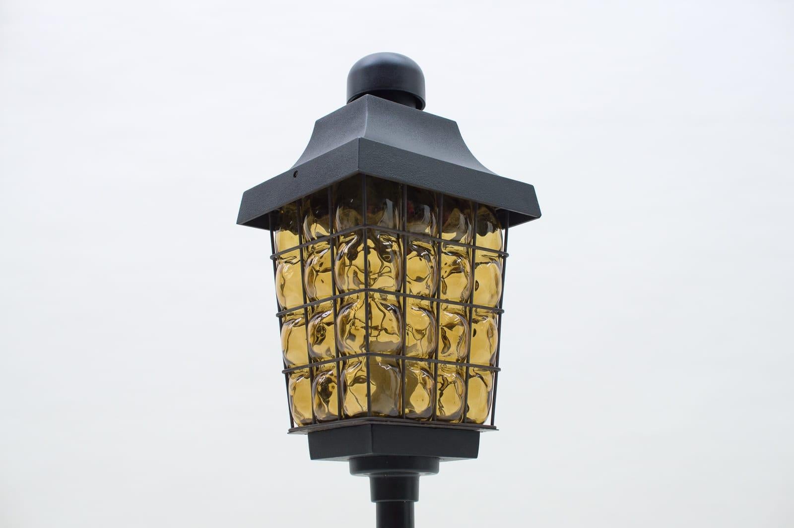 German Bubble Glass Outdoor Light by Hofmeister, 1960s In Good Condition For Sale In Nürnberg, Bayern