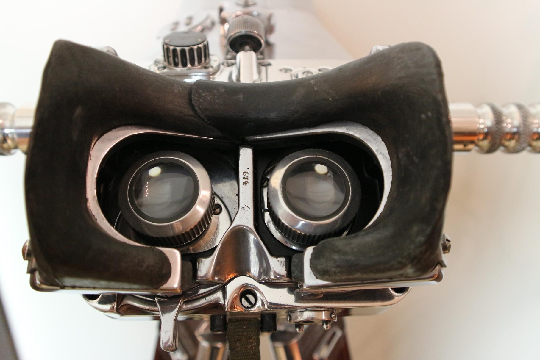 Metal German Carl Zeiss WWII Binoculars, 1943-1945