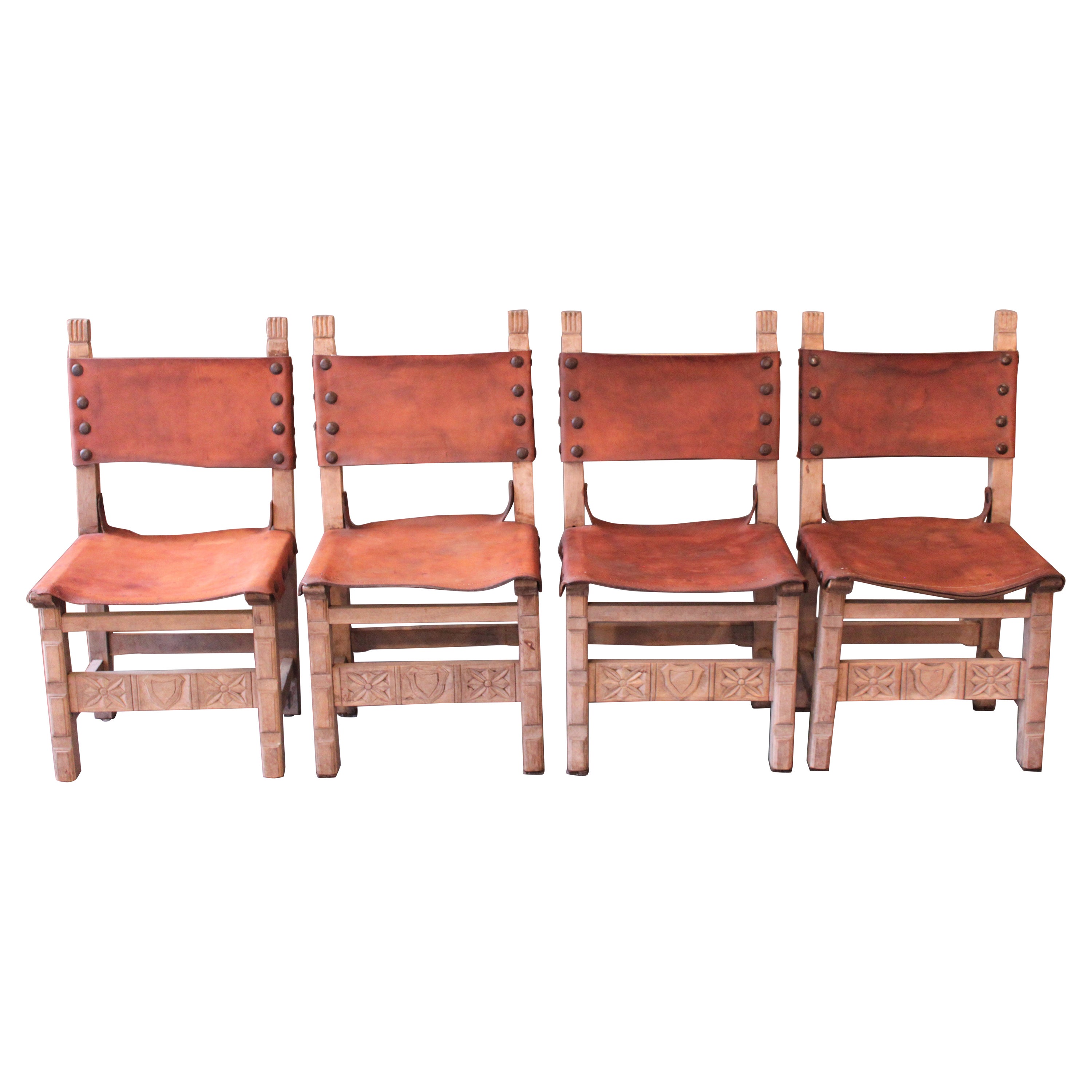 German Castle Chairs ca. 1900 For Sale at 1stDibs
