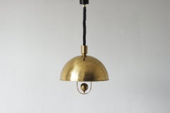 German Ceiling Lamp in Brass by Florian Schulz, 1970s
