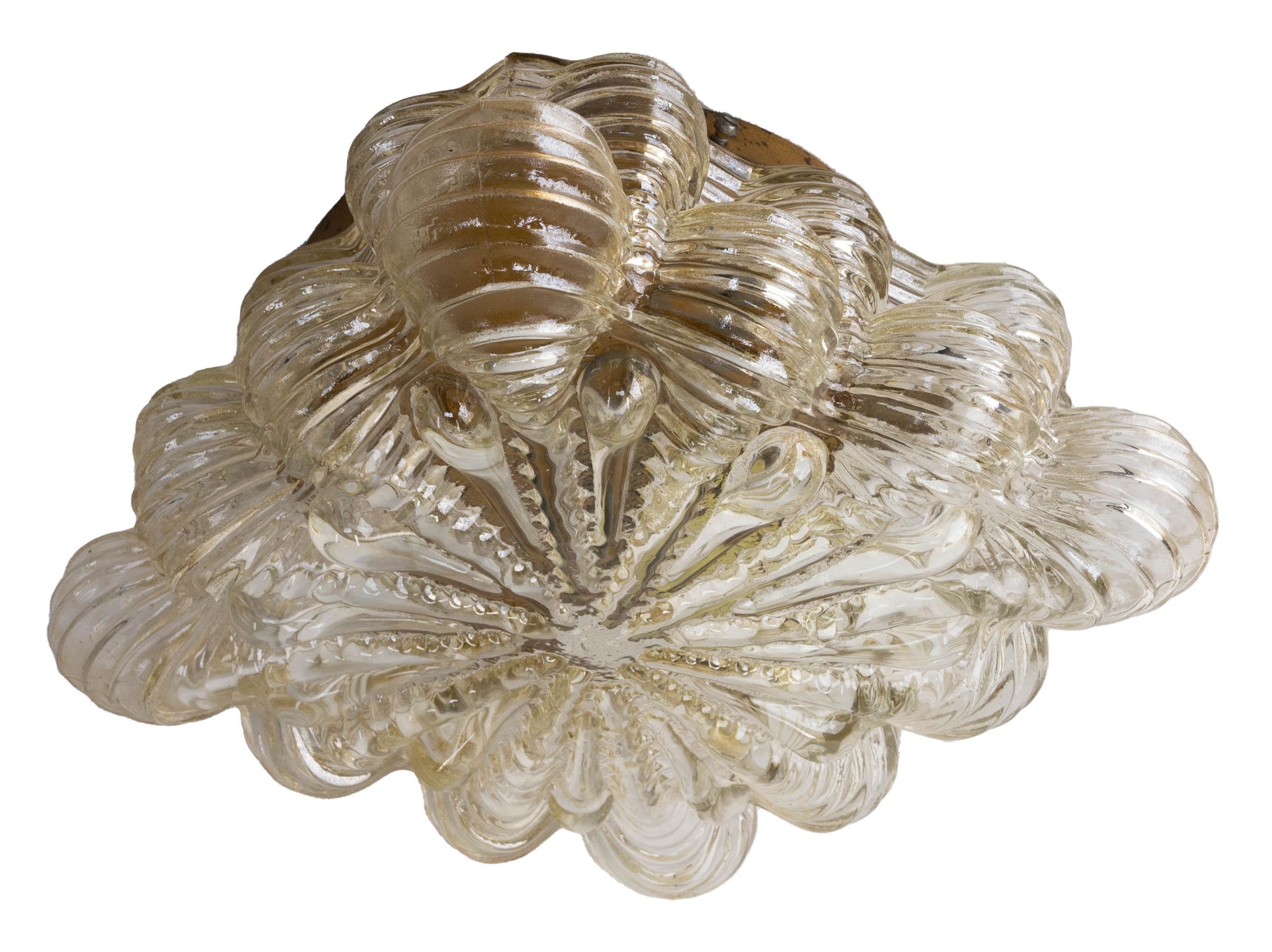 Mid-Century Modern German Ceiling Light in the Style of Helen Tynell, circa 1960 For Sale