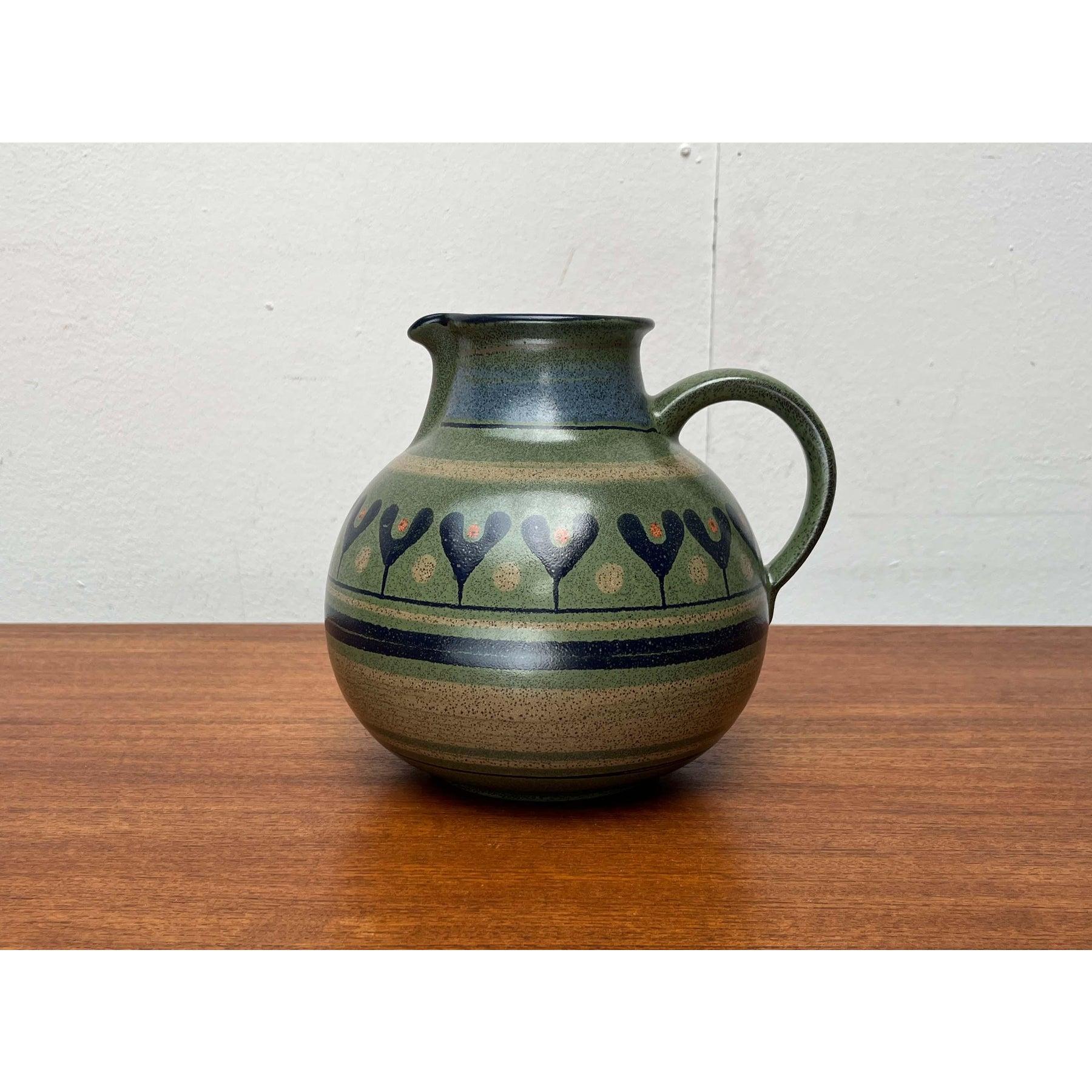 Vase carafe en céramique allemande de KMK Keramik Manufaktur Kupfermühle, 1970 en vente 9