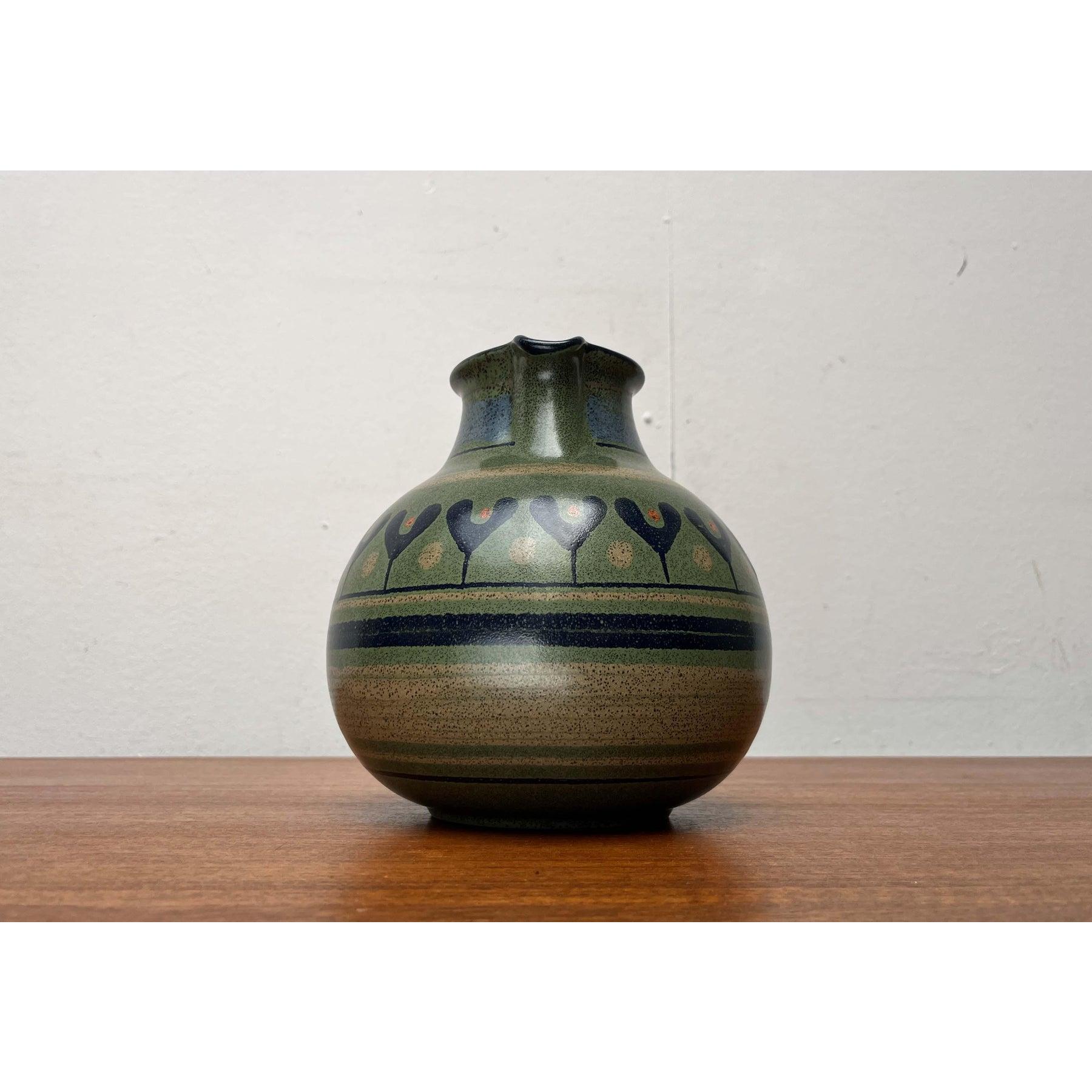 Vase carafe en céramique allemande de KMK Keramik Manufaktur Kupfermühle, 1970 en vente 10