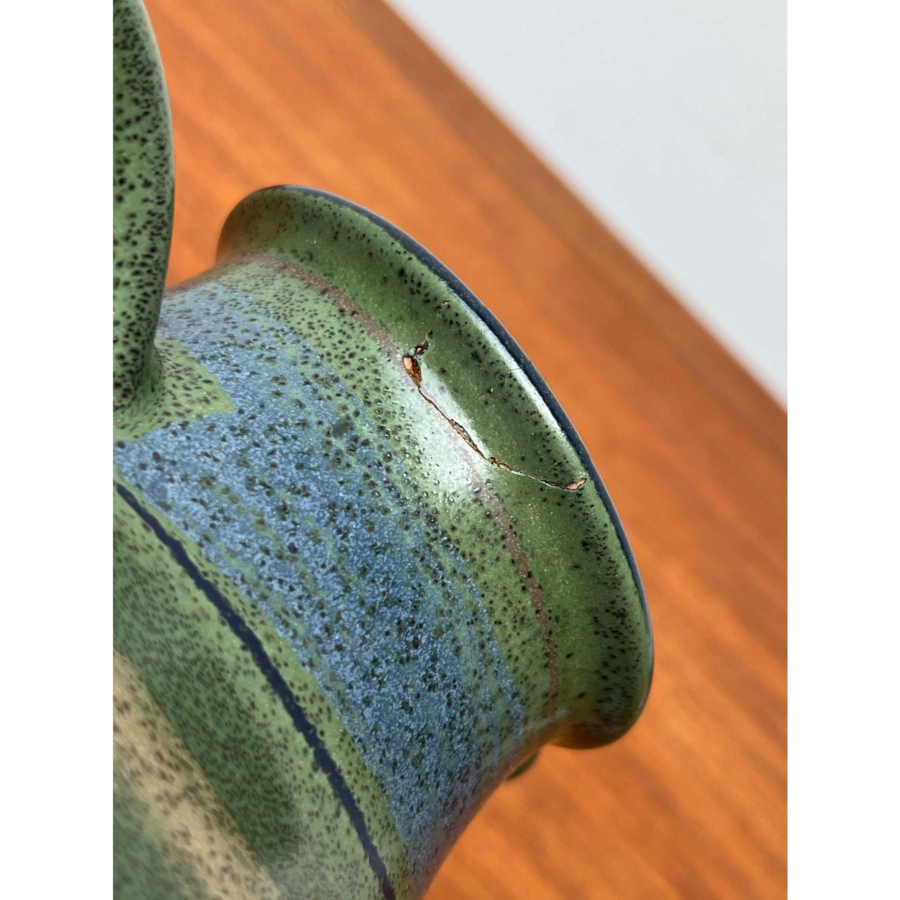 Vase carafe en céramique allemande de KMK Keramik Manufaktur Kupfermühle, 1970 en vente 12