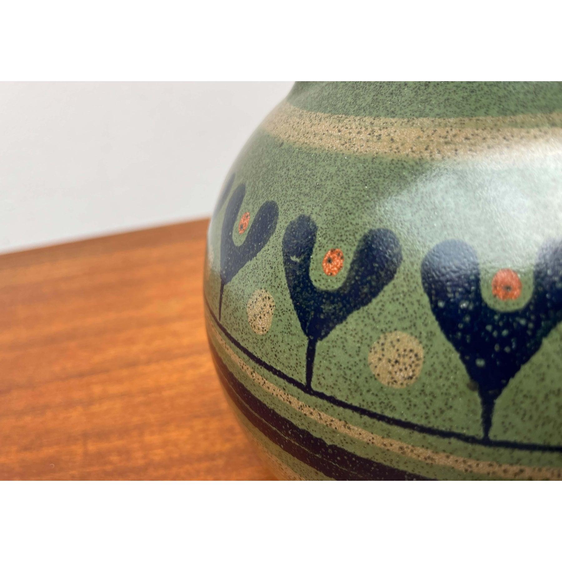 Vase carafe en céramique allemande de KMK Keramik Manufaktur Kupfermühle, 1970 Bon état - En vente à Hamburg, DE