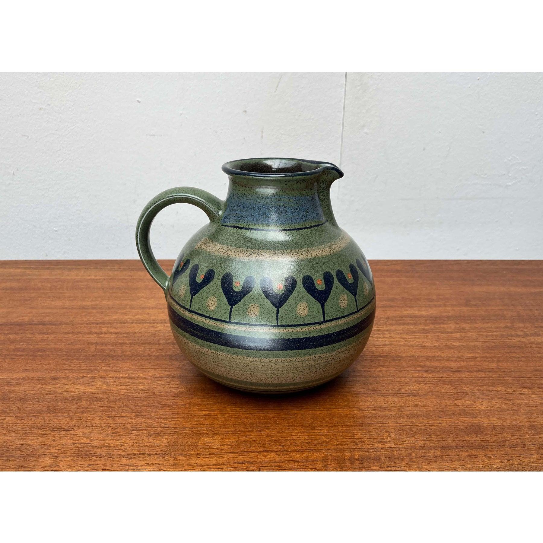 Vase carafe en céramique allemande de KMK Keramik Manufaktur Kupfermühle, 1970 en vente 2