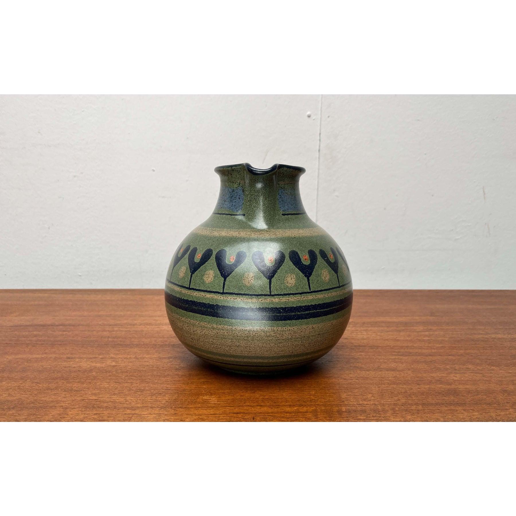 Vase carafe en céramique allemande de KMK Keramik Manufaktur Kupfermühle, 1970 en vente 3