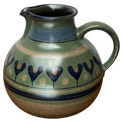 Vaso a caraffa in ceramica tedesca di KMK Keramik Manufaktur Kupfermühle, anni '70