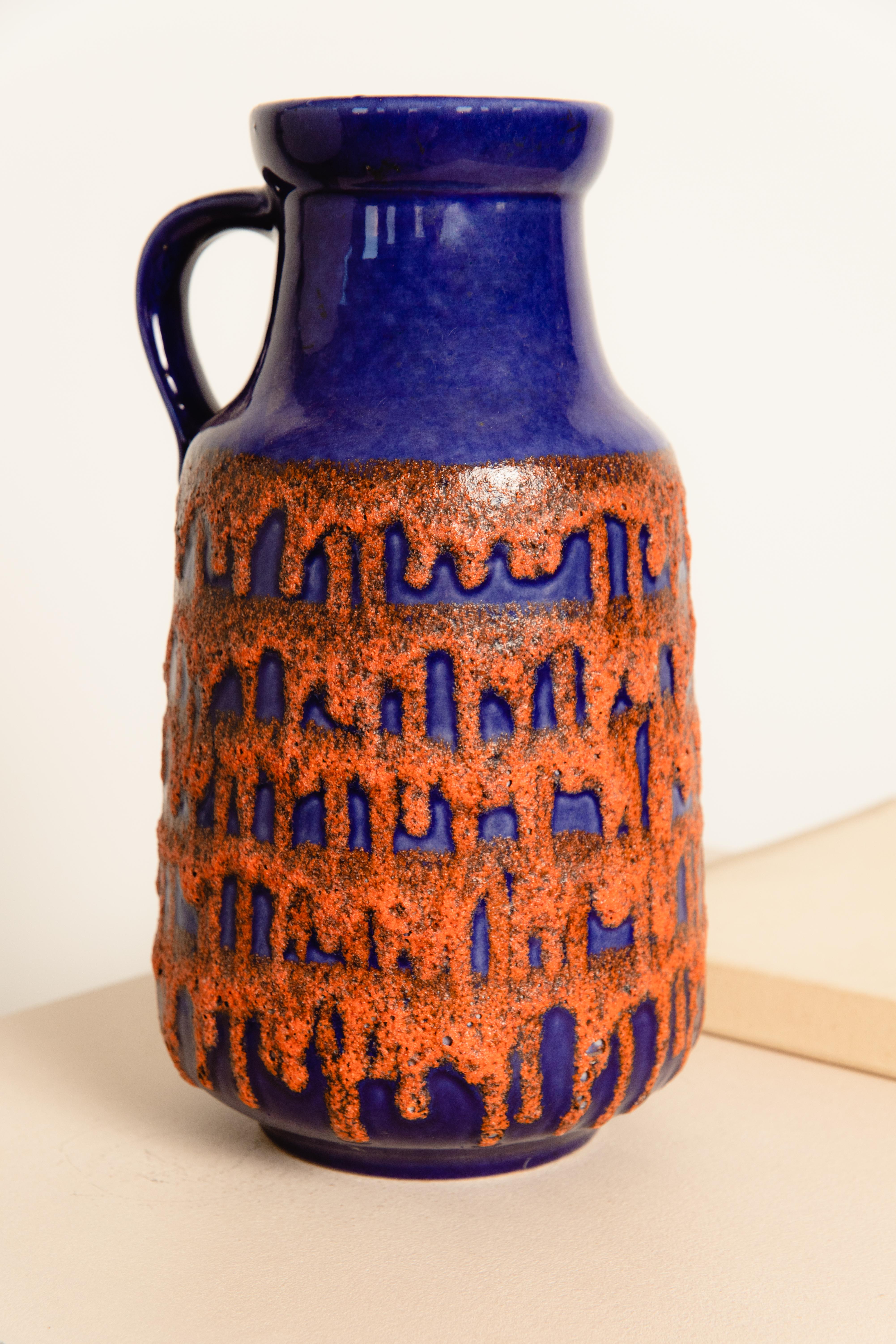German Ceramic Pottery Vase by Carstens Tönnieshof, 1970s In Good Condition In Rio De Janeiro, RJ