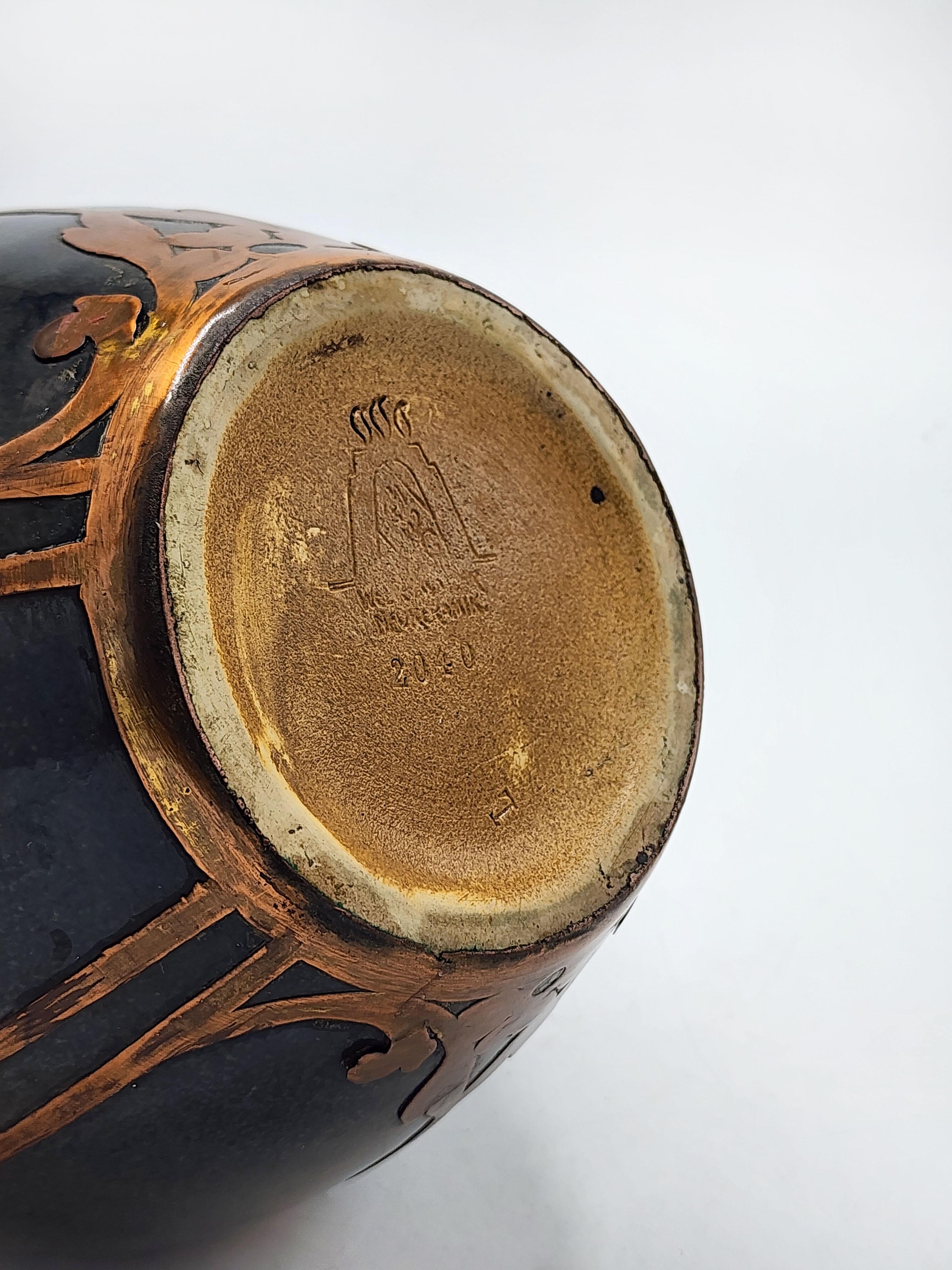 Tedesco Vaso in ceramica tedesco di Peter Behrens in vendita