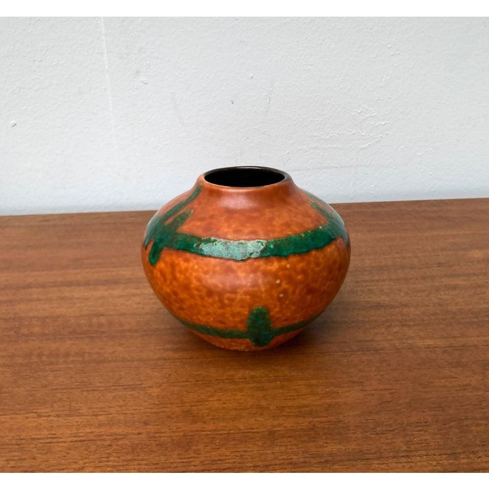 Deutsche Keramikvase aus Jasba, 1970er-Jahre im Angebot 7