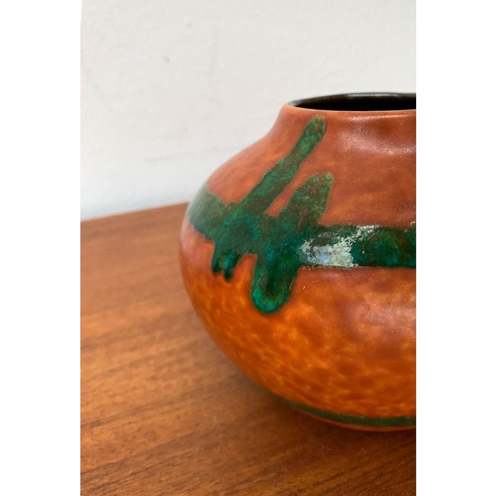 Deutsche Keramikvase aus Jasba, 1970er-Jahre im Angebot 2