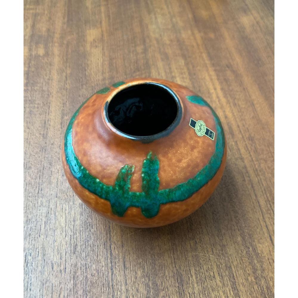 Deutsche Keramikvase aus Jasba, 1970er-Jahre im Angebot 5